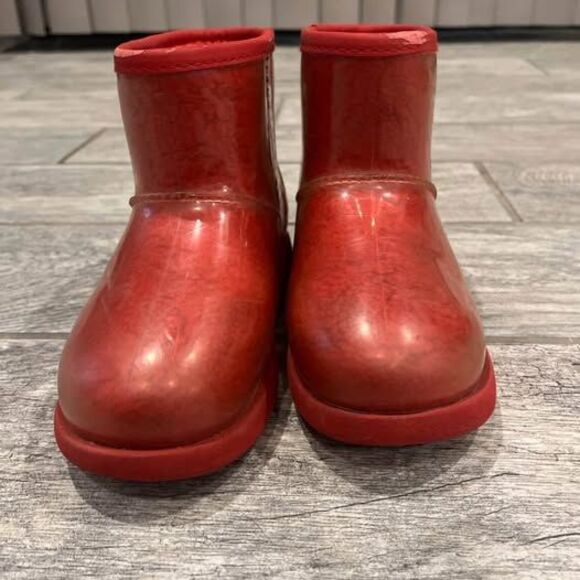 Clear Classic Mini Ugg Boots - Picture 3 of 5